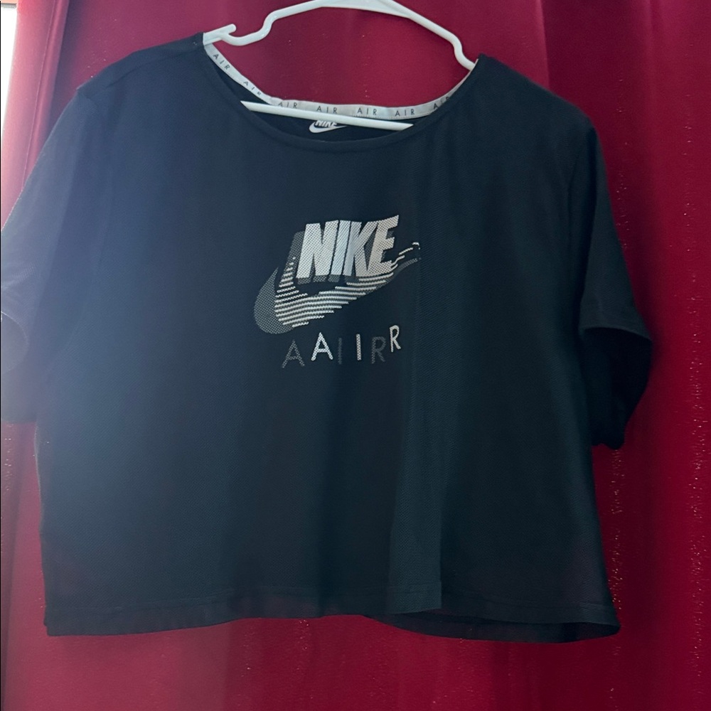Nike Black Mesh Air Top